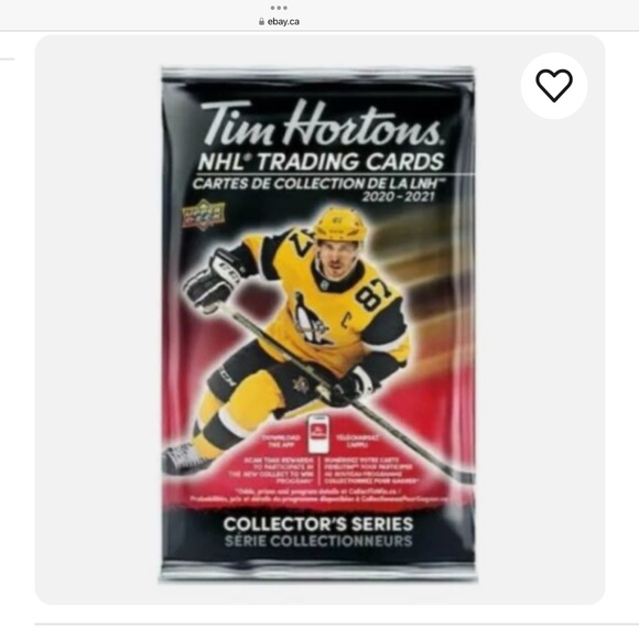 2020/21 Tim Hortons hockey base set - Picture 1 of 2